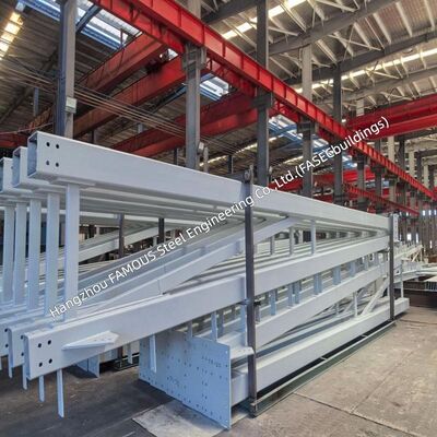 AISC-Compliant Custom Steel Truss Designed for Large-Span Workshop Construction