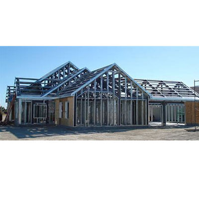 Galvanizing Steel Structure Building Tolerance ±0.02mm Wooden Case Package