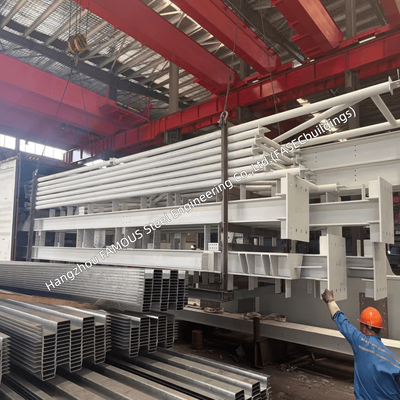 ASTM-Certified Q355B Steel Truss Structures for Heavy-Duty Factory Roofs and Warehouses